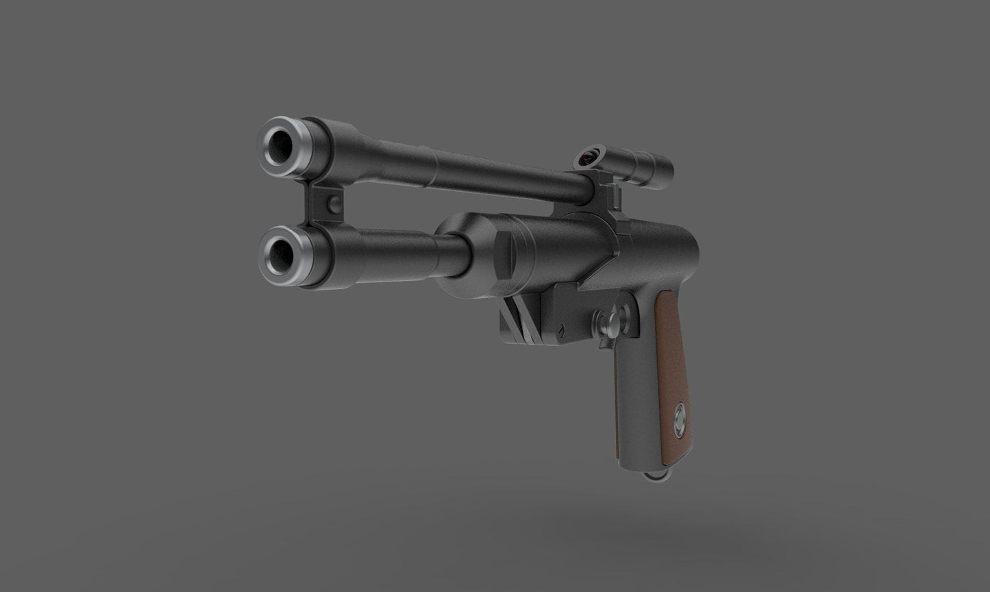 Blaster Pistol of Boba Fett | Star Wars Replica | Star Wars Props | Star Wars Cosplay - 3DPrintProps