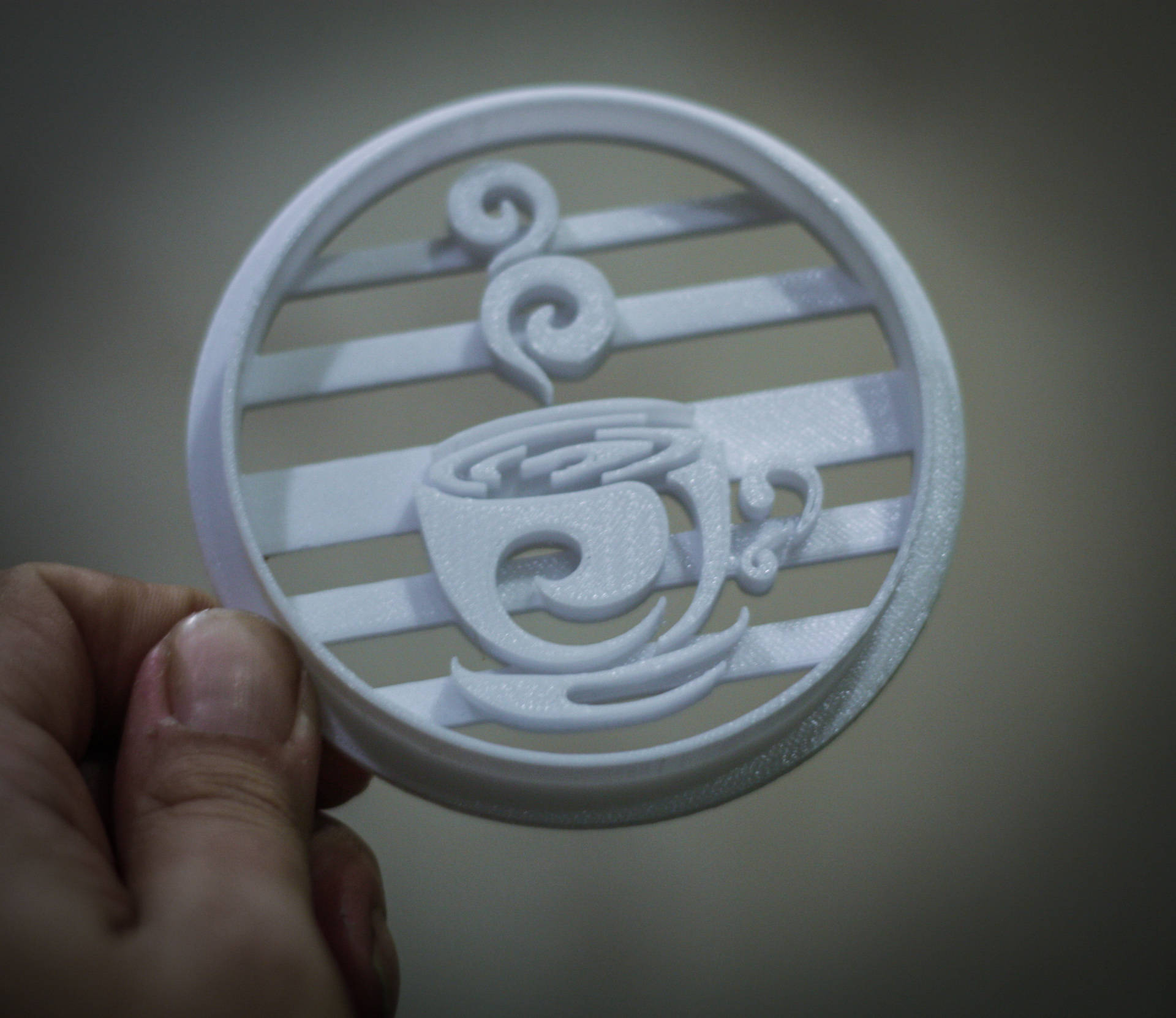 Coffee Cookie Cutter | cookie stamp | 3d cookie cutters - 3DPrintProps