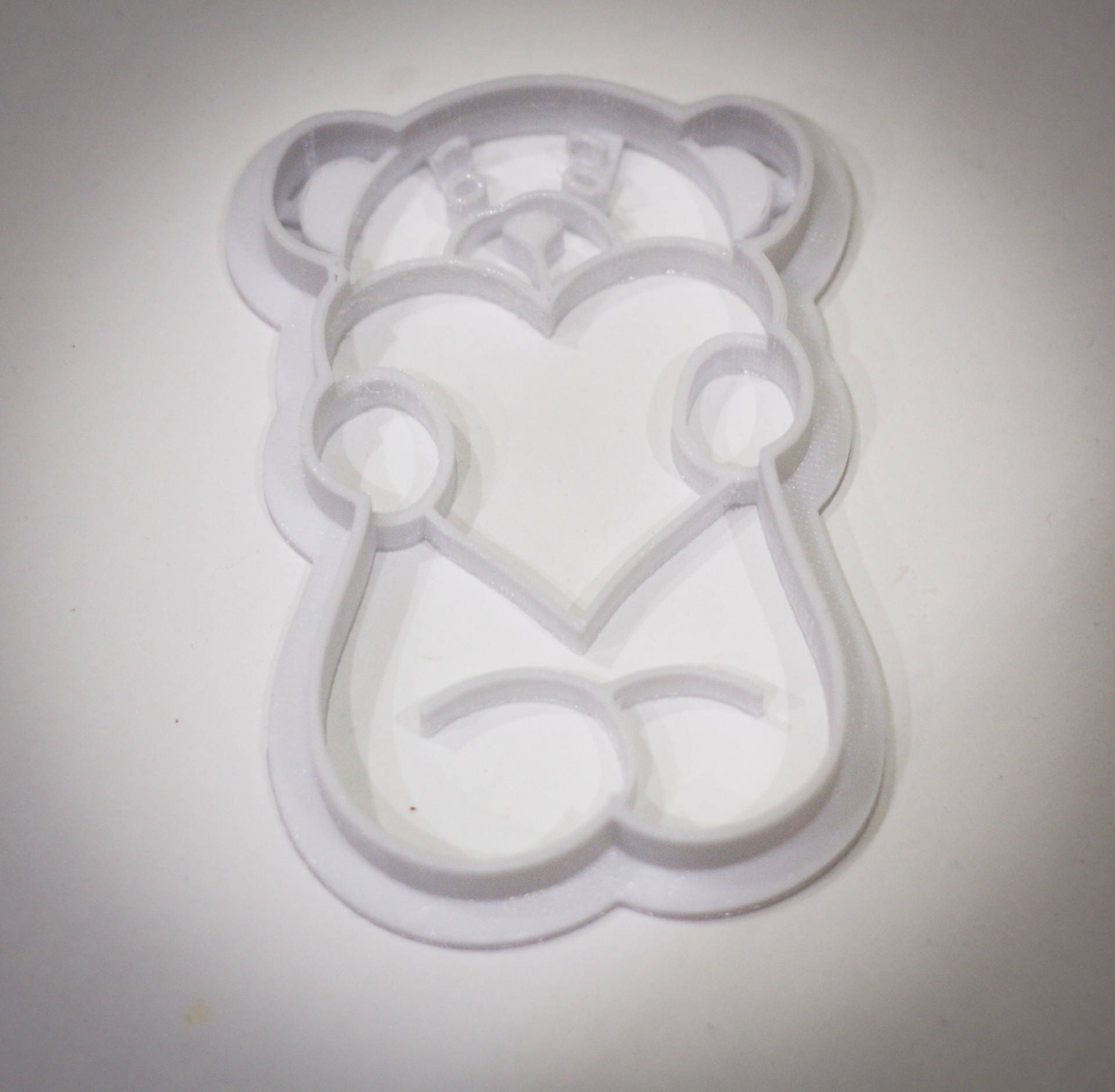 Cookie Teddy Heart Cutter | Baking Gifts | cookie cutter heart |Designer cutters | Biscuit cutters | Cutters cookie stamp | 3d teddy bear - 3DPrintProps