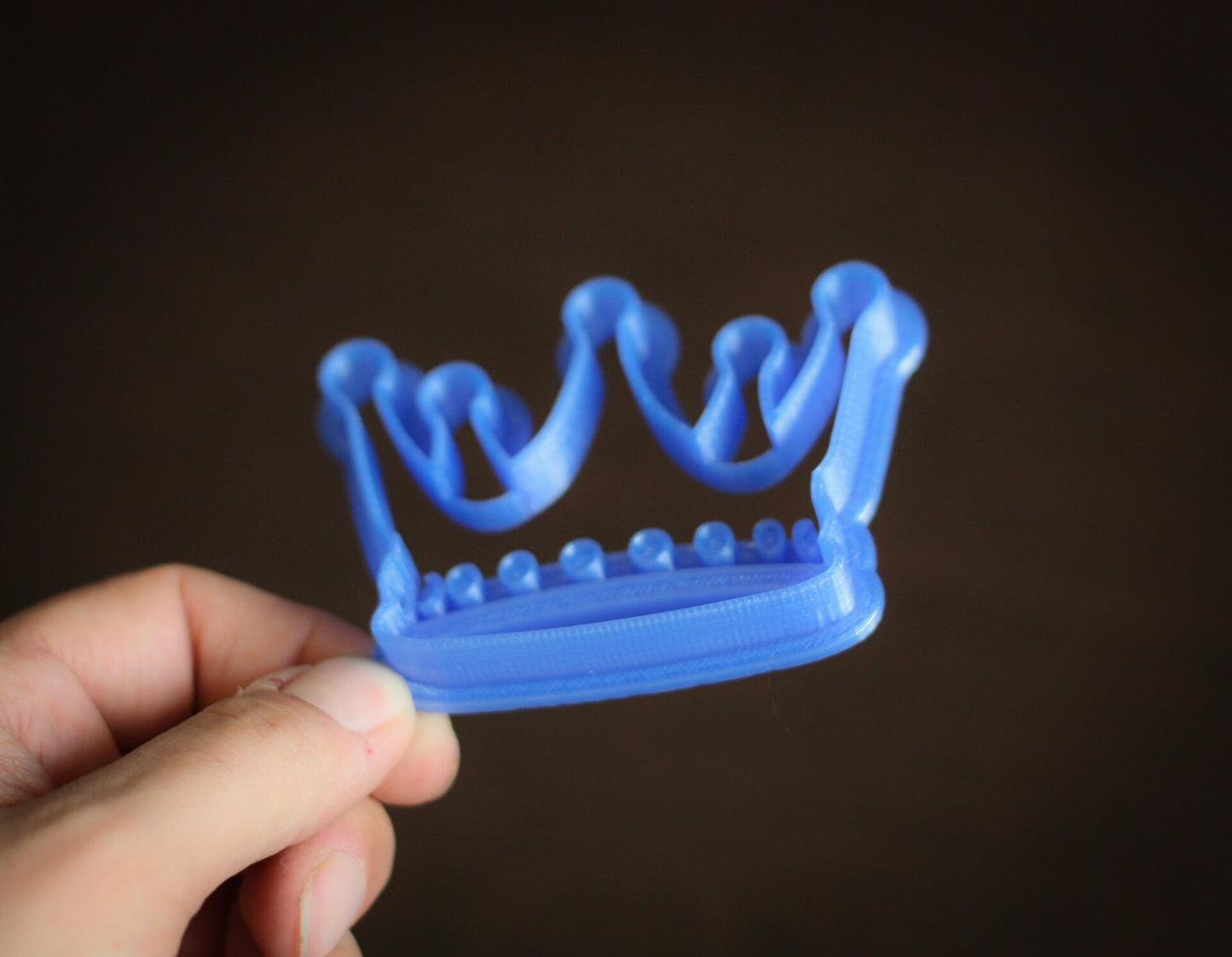 Crown Cookie Cutter - 3DPrintProps