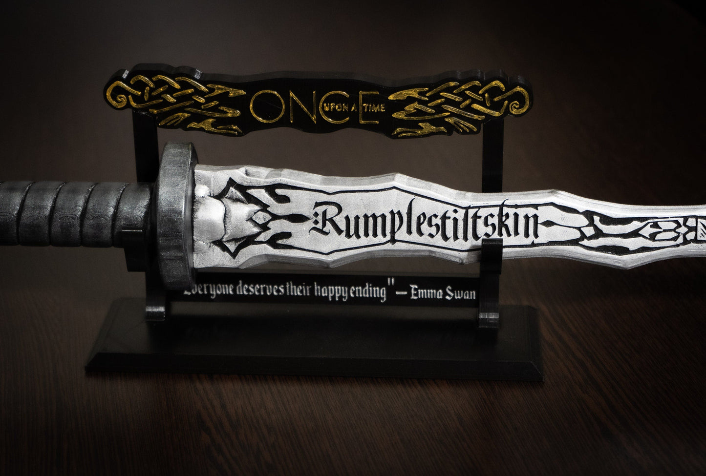 Dark One Dagger | Customizable Name | Personalised | Rumpelstiltskin | Emma Swan | Once Upon a Time - 3DPrintProps