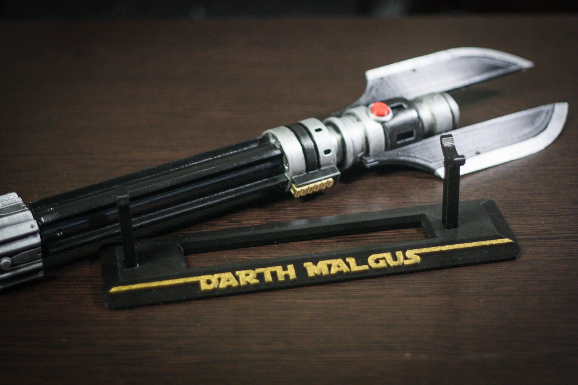 Darth Malgus Lightsaber | Star Wars Props | star wars gift  |  Star Wars Replica - 3DPrintProps