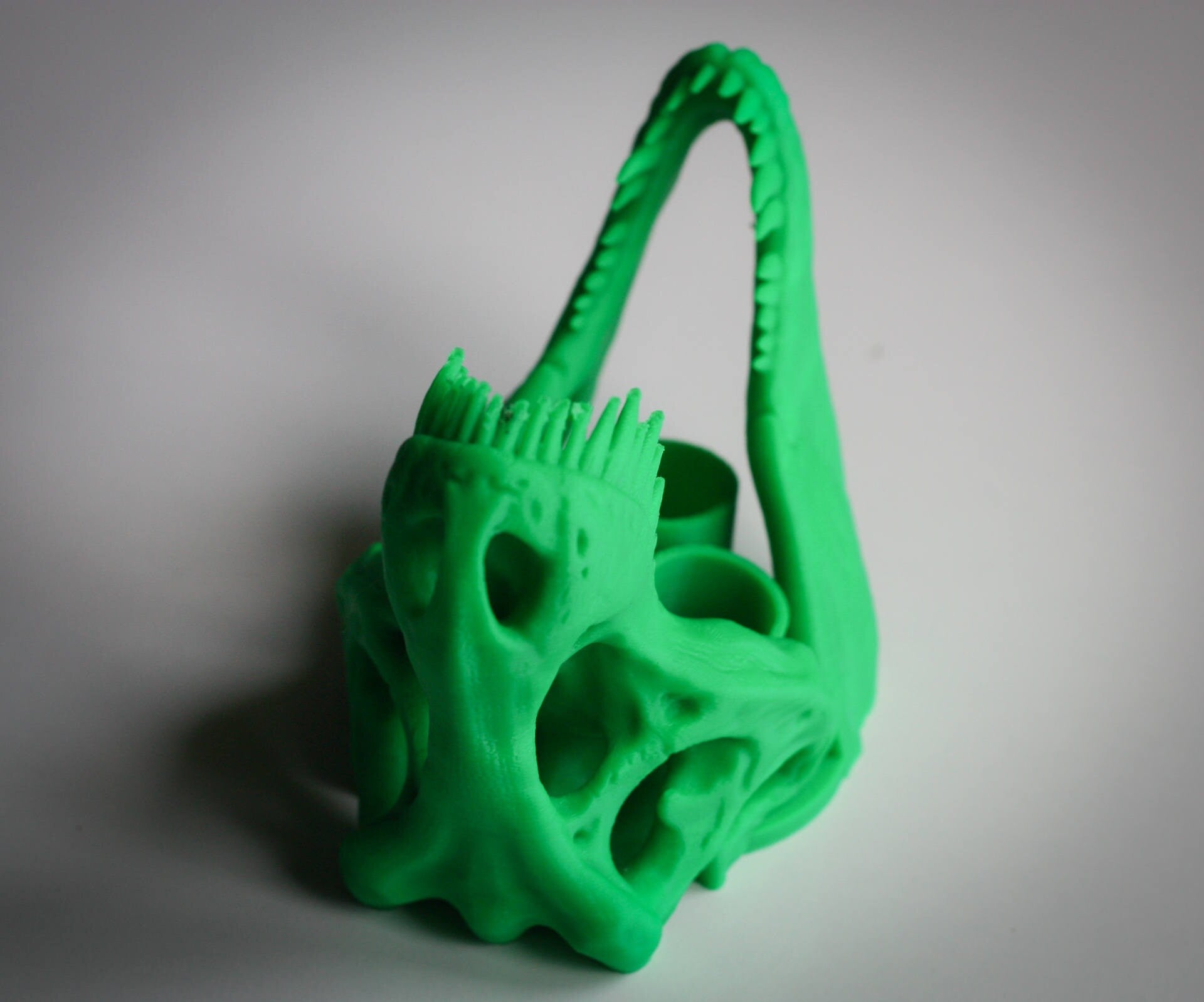 Dinosaur T-Rex Toothbrush Holder Bathroom Accessories 3d printed –  3DPrintProps