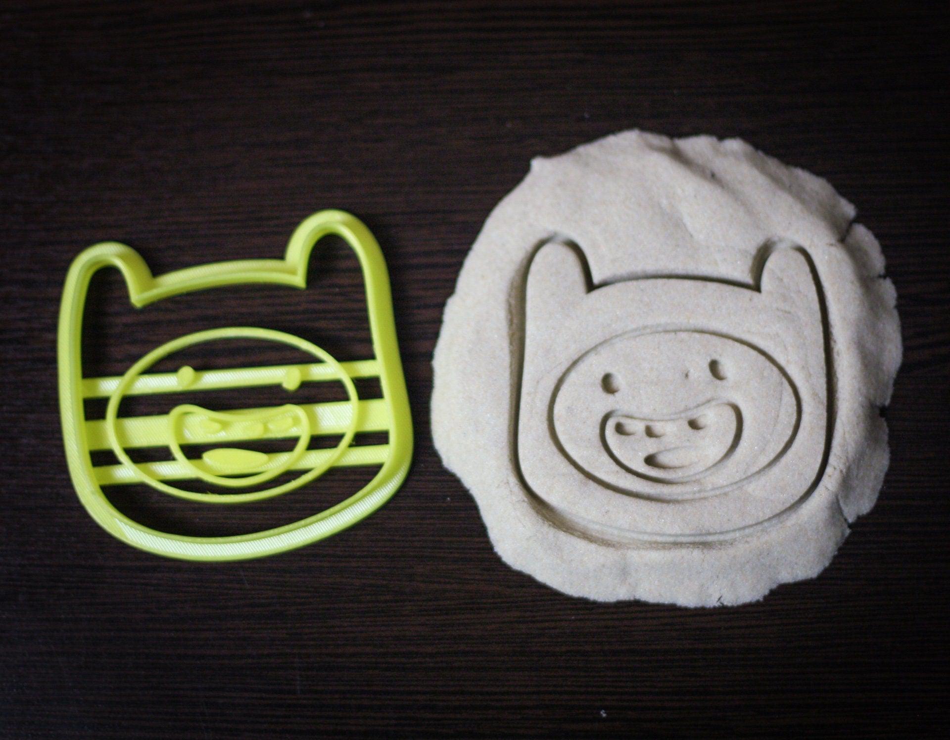 Finn,  Jake, Princess Bubblegum, Flame Princess  - AT  cookie cutters set - 3DPrintProps
