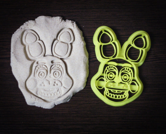 Five Nights at Freddys Cookie Cutter | FNAF Bonnie biscuit cutters | party cookie cutter - 3DPrintProps