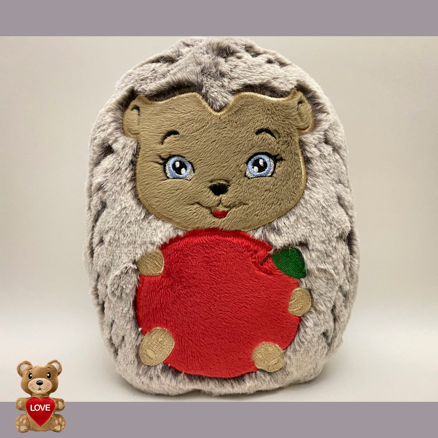 Personalised Cute Hedgehog Stuffed toy ,Super cute personalised soft plush toy, Personalised Gift, Unique Personalized Birthday Gifts , Custom Gifts For Children