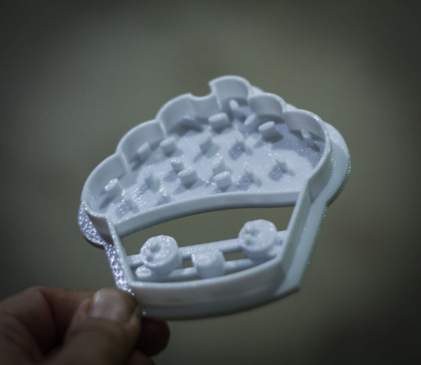 Kawaii muffin cookie cutter for cupcake party - 3DPrintProps