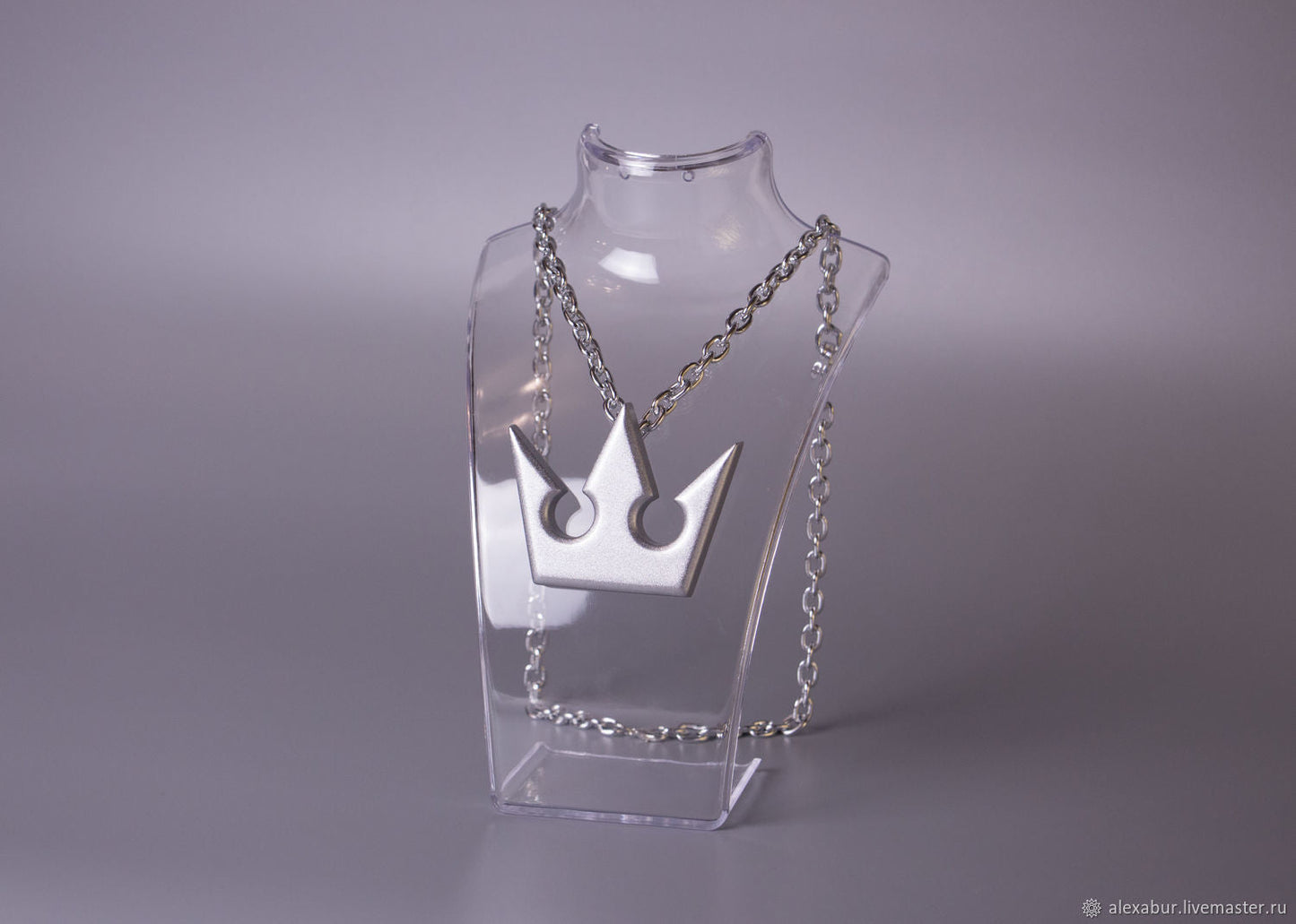 Kingdom Hearts inspired Sora Necklace | 3D printed Replica | kh3 | 3D printed Cosplay Props | Video Game Character