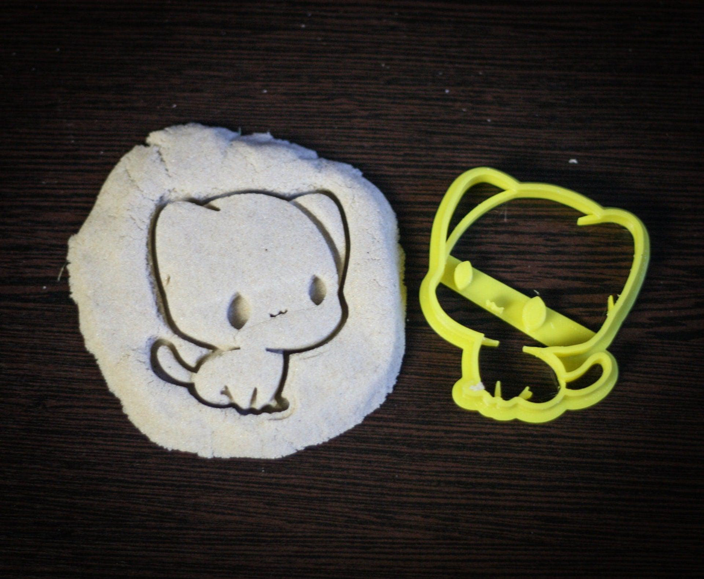 Kitty cookie cutter | Cat party cookie cutter | animal cookie decorating - 3DPrintProps