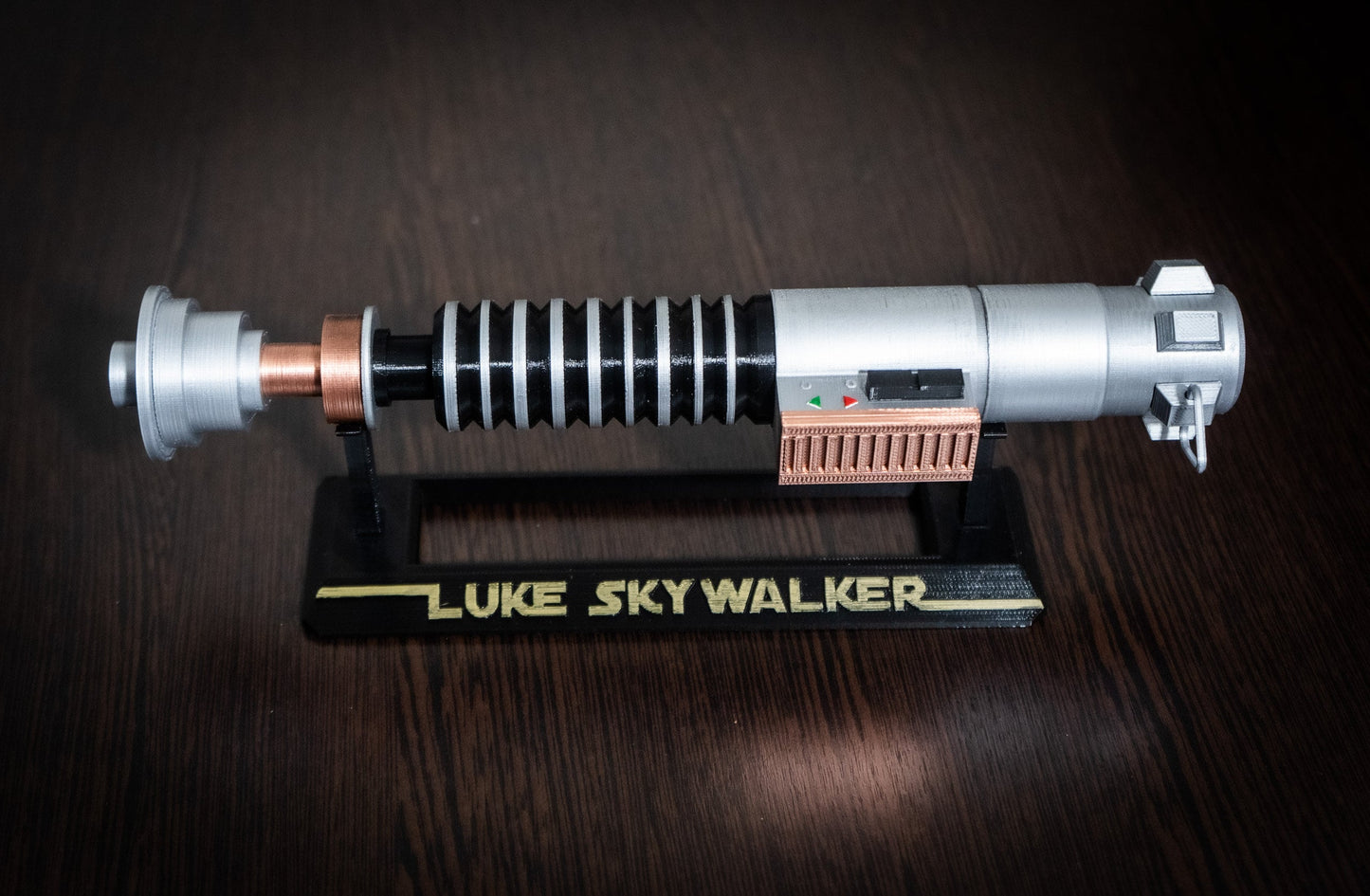 Luke Skywalker lightsaber hilt | Star Wars cosplay custom lightsaber replica | Star Wars gift - 3DPrintProps