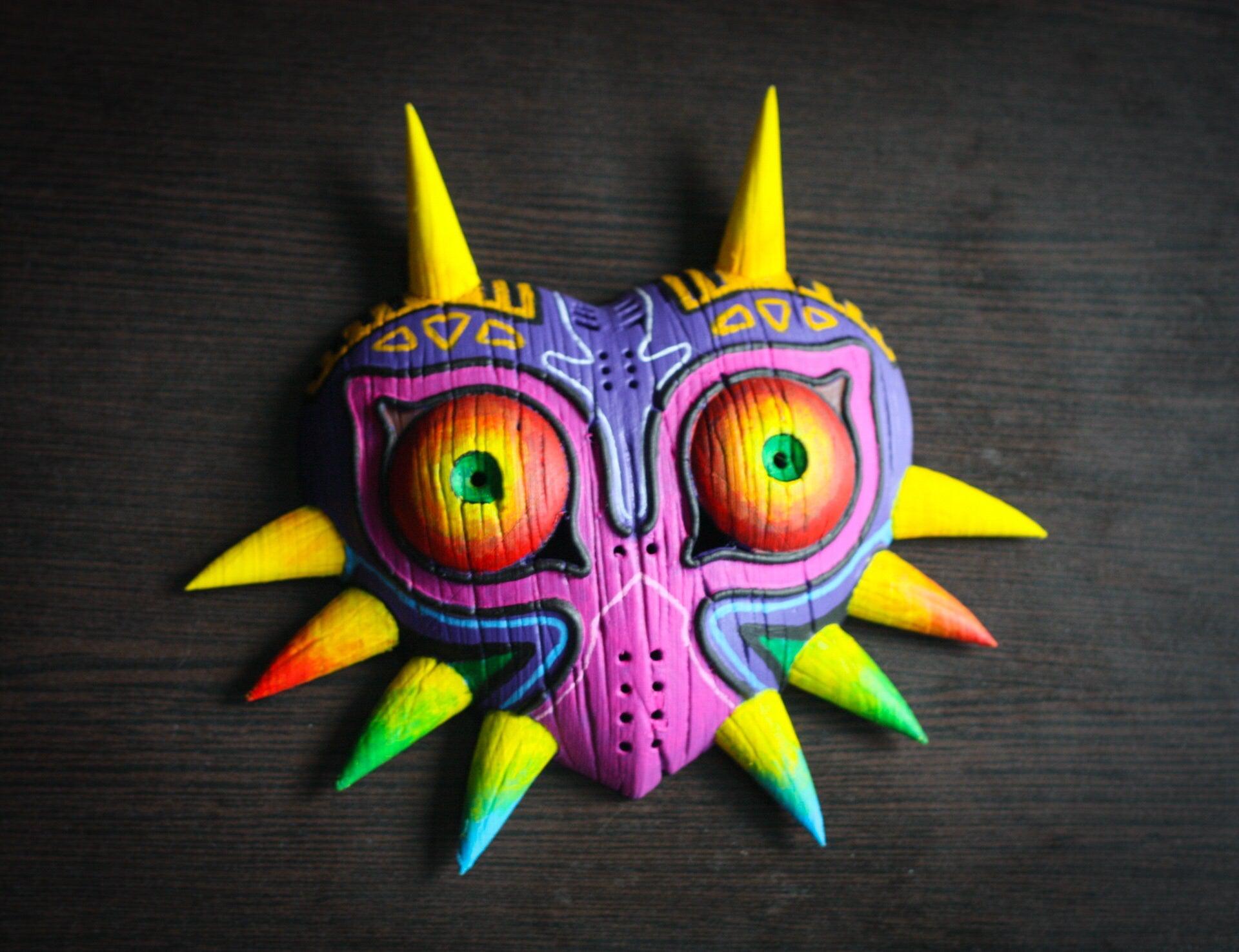 Majora Mask | legend of zelda cosplay mask replica | majora mask costume | majora mask zelda | skull kid mask - 3DPrintProps