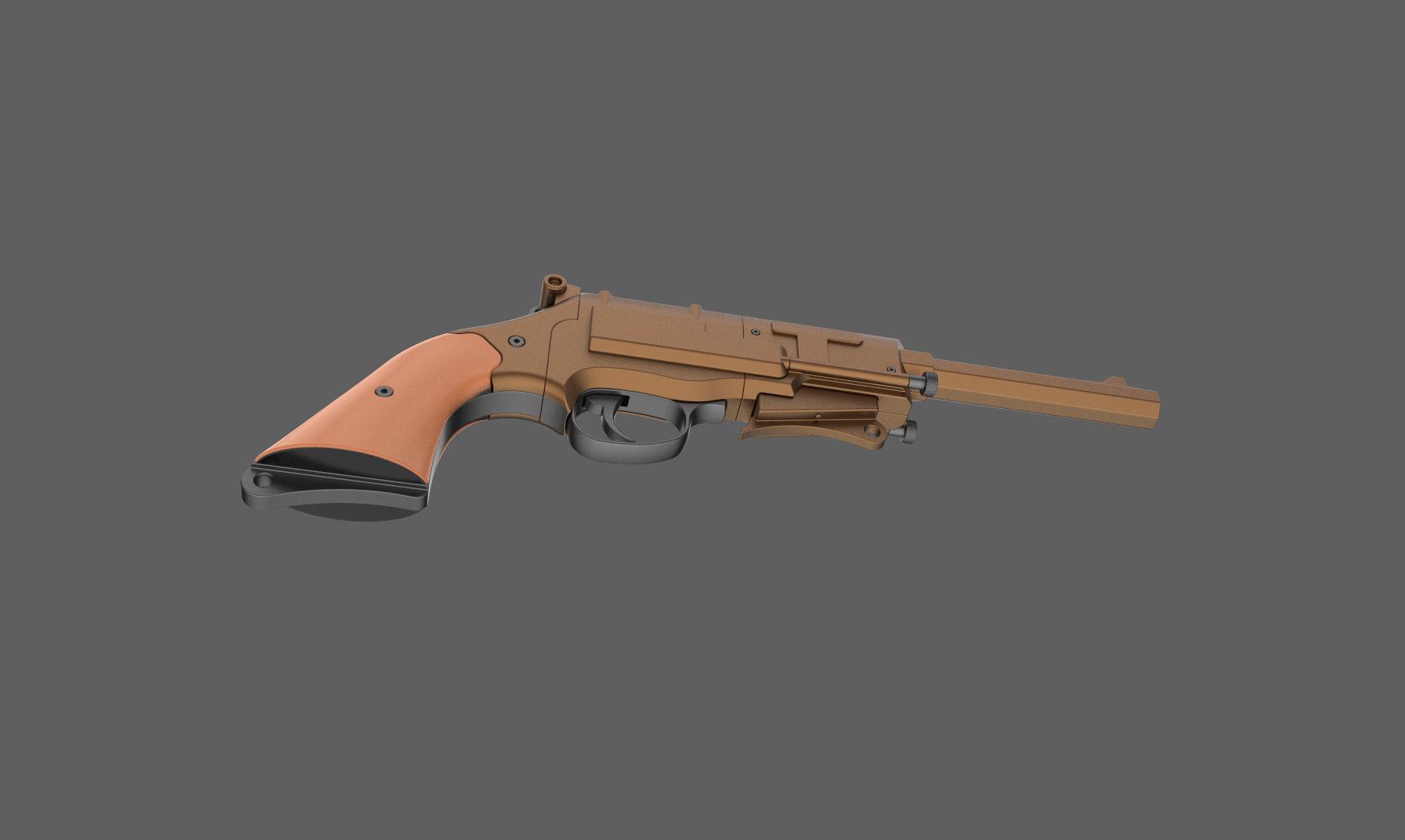 Malcolm Reynolds pistol  prop Cosplay - 3DPrintProps