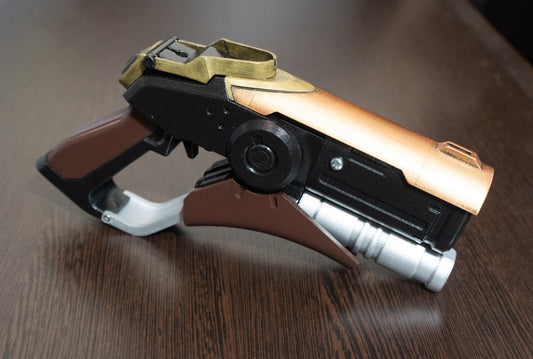 Mercy Gun Witch skin | Mercy Caduceus Blaster | Cosplay Gun Prop - 3DPrintProps
