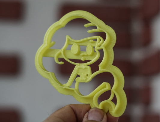 Mermaid Cookie Cutter | party cookie cutter | cookie shapescutters | cookie cutter shapes | pancake molds | fondant cutter - 3DPrintProps