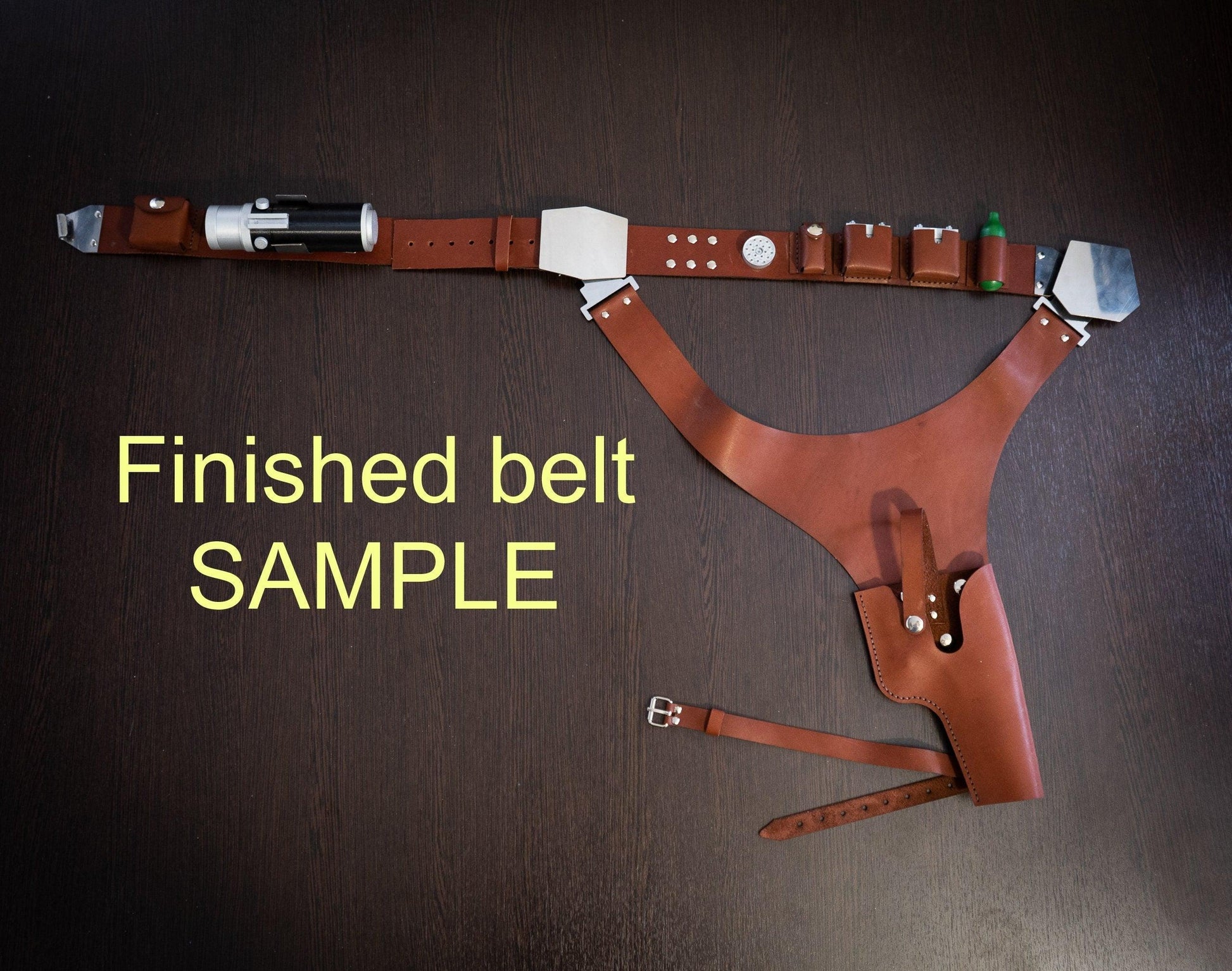 Metal parts kit for making Han Solo's Belt - Buckles and Hooks