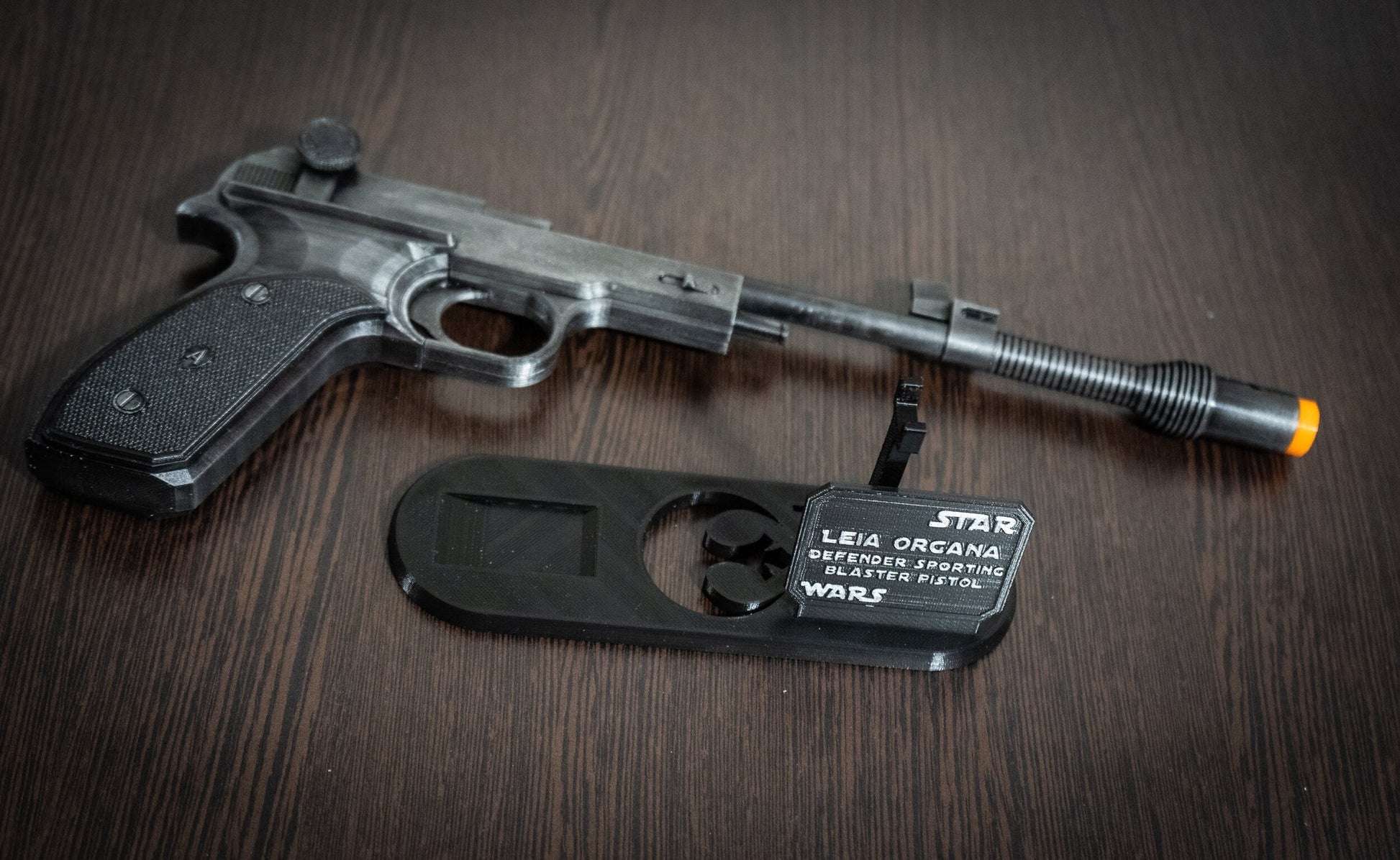 Princess Leia blaster replica | Star Wars Replica Leia gun | Star Wars Props | Star Wars Cosplay - 3DPrintProps