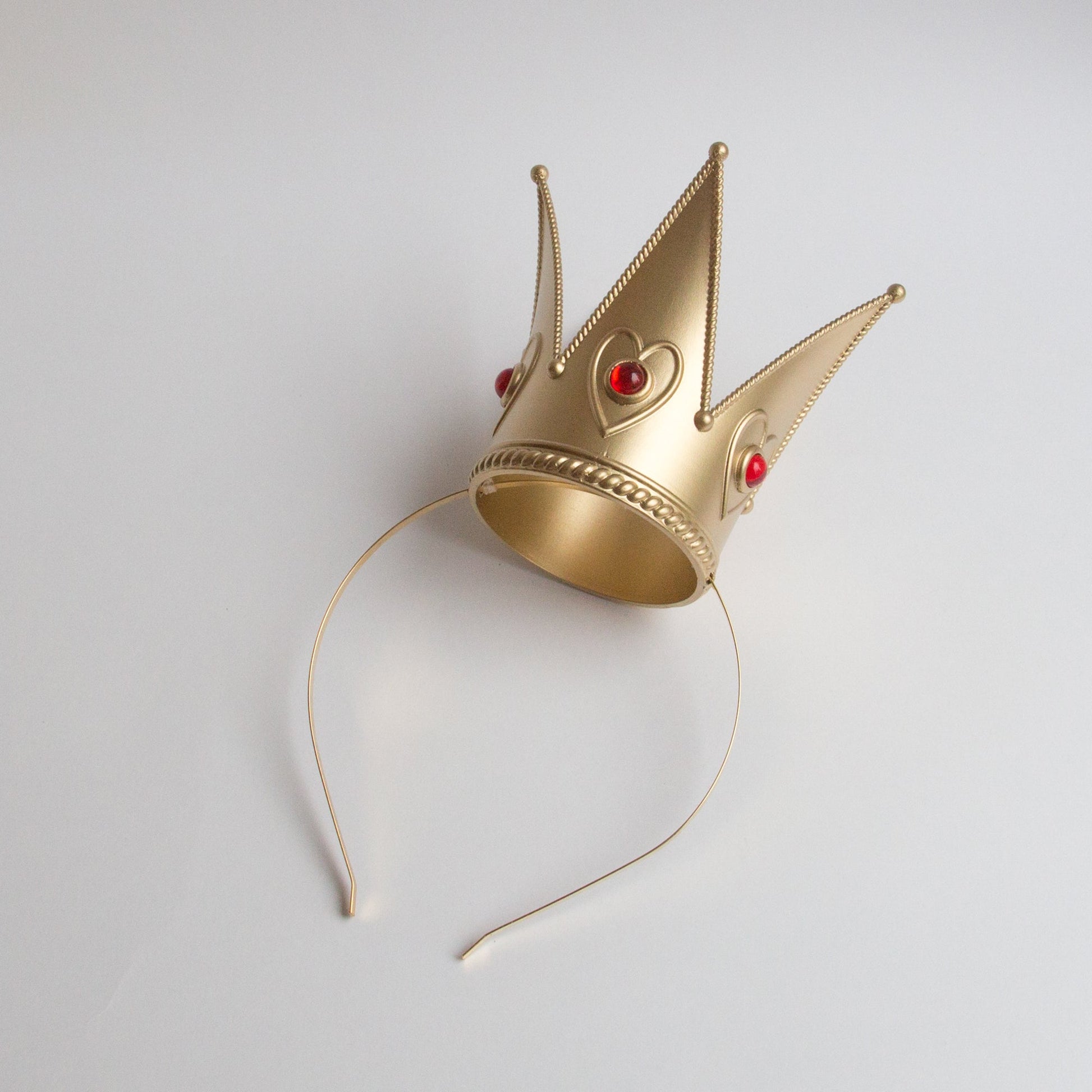 Queen of Hearts Costume Crown | Alice in wonderland | Red Queen 3D printed  Fantasy Crown