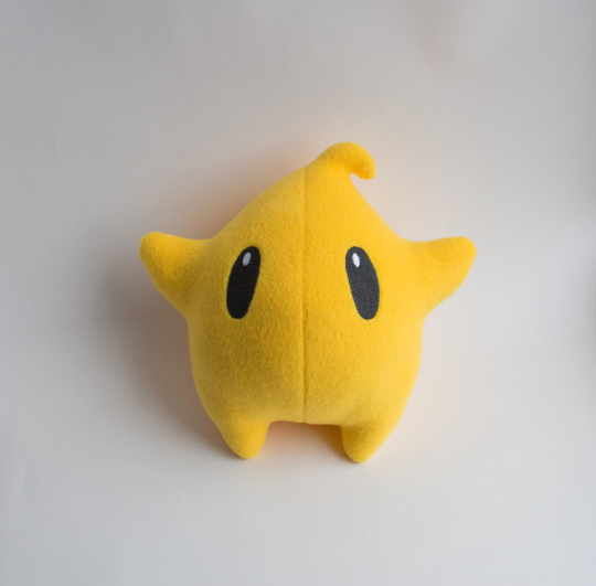 Super Mario Galaxy Inspired Luma Star Plush  | Gamer birthday | Video game party