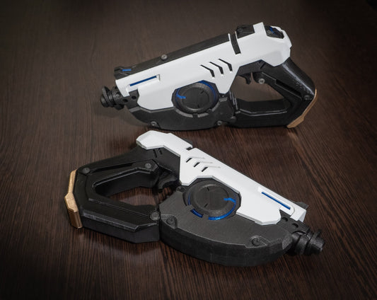 Tracers Gun Replica black&white | Tracers Pulse Pistols - 3DPrintProps
