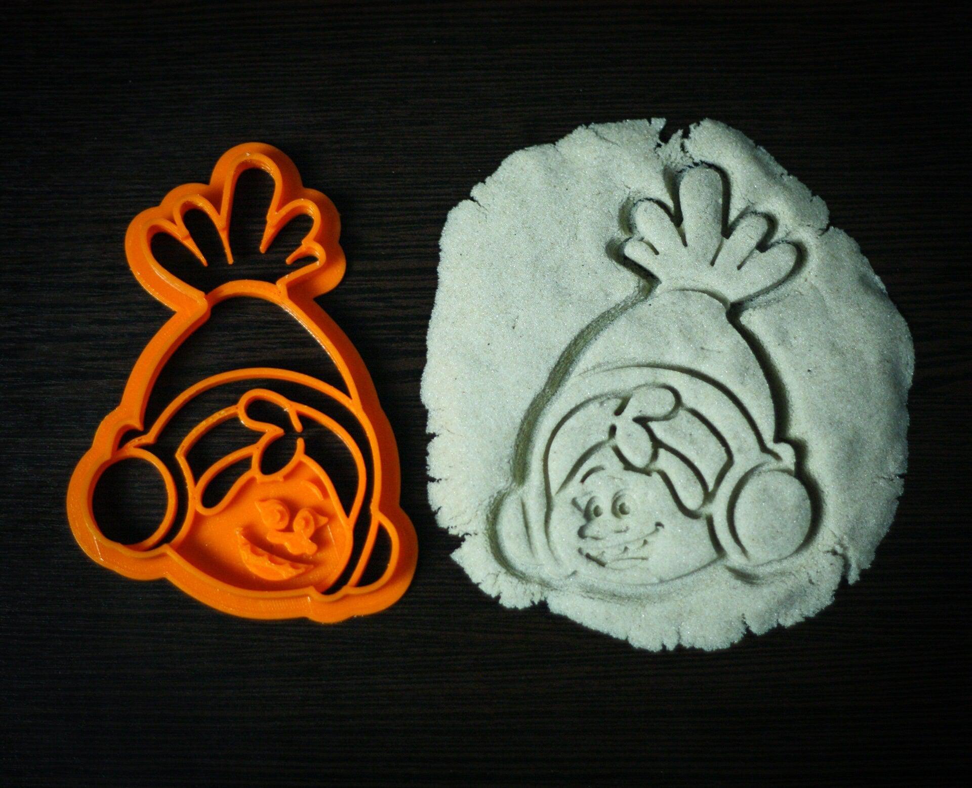Trolls DJ SUKI Cookie Cutter | biscuit cutters for trolls birthday - 3DPrintProps