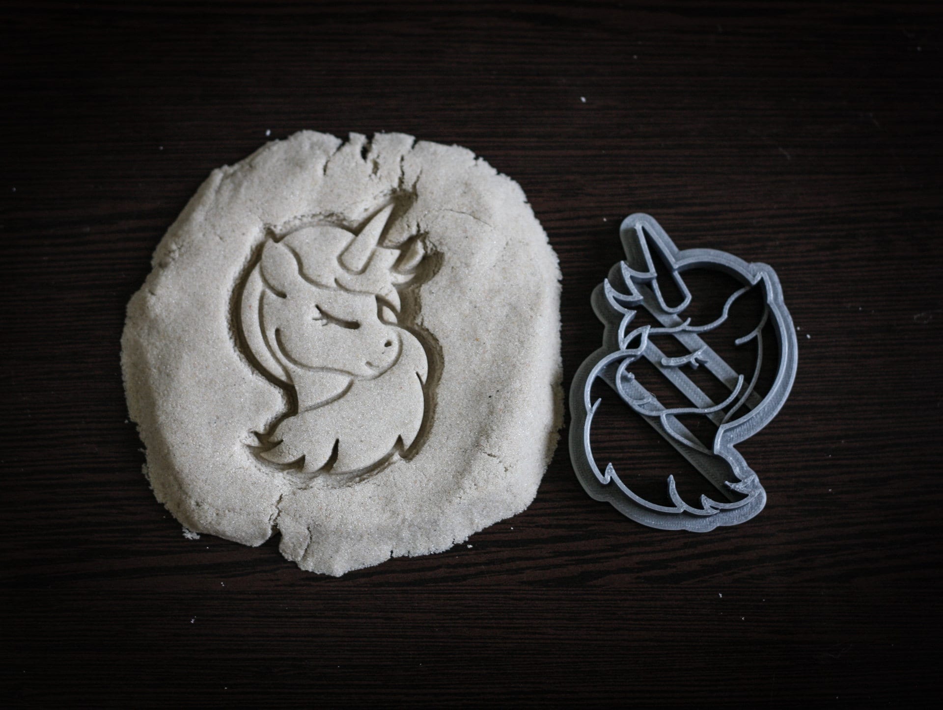 Unicorn face Cookie Cutter | unicorn birthday party - 3DPrintProps