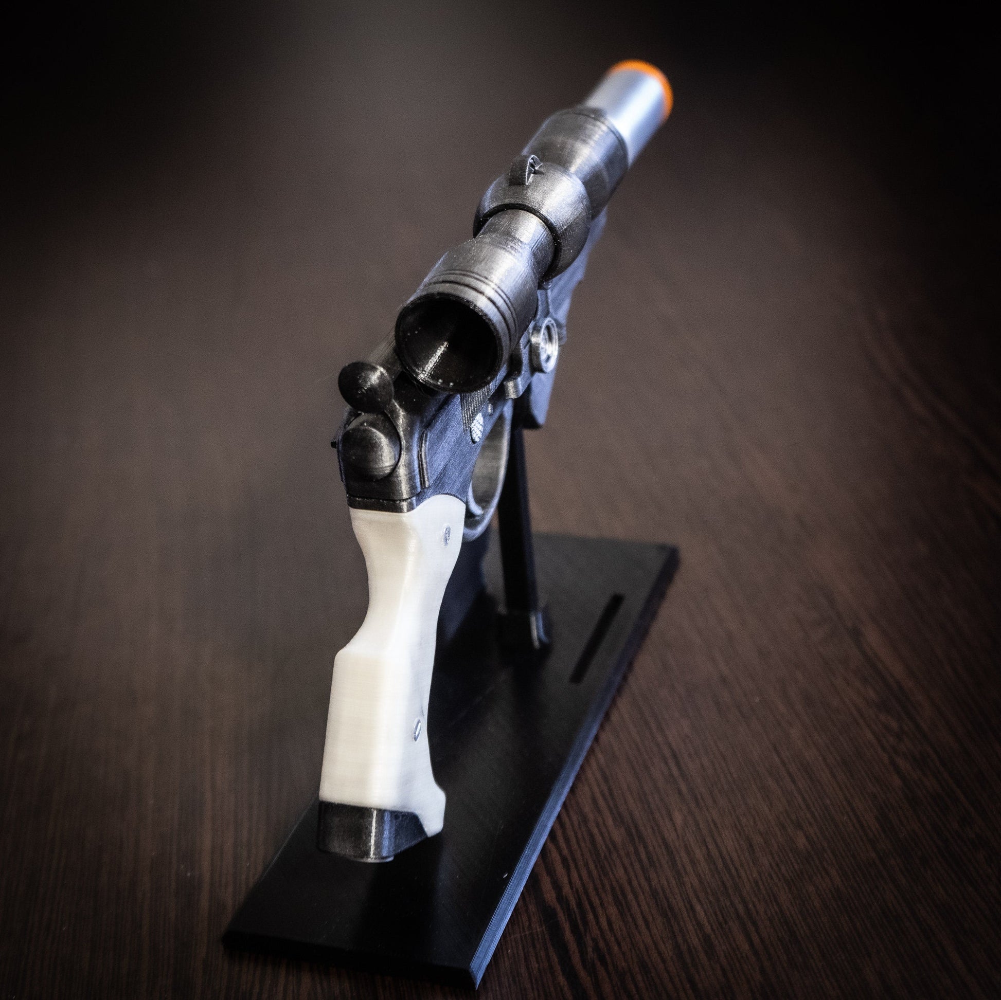X-8 Night Sniper blaster pistol | Lando Calrissian Star Wars Replica gun | Star Wars Props | Star Wars Cosplay - 3DPrintProps