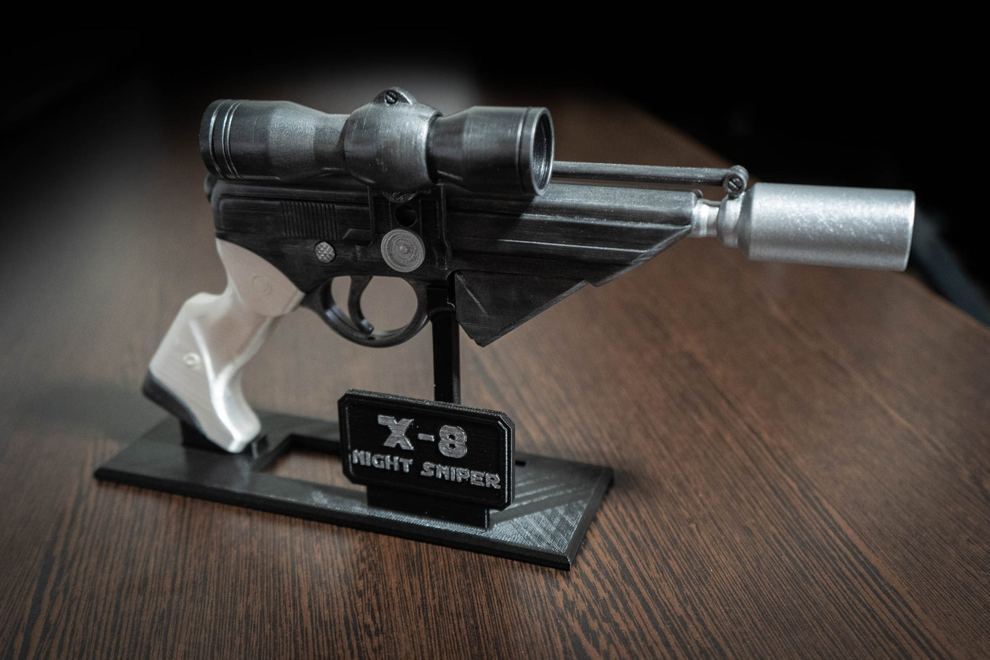 X-8 Night Sniper Blaster Pistol Replica