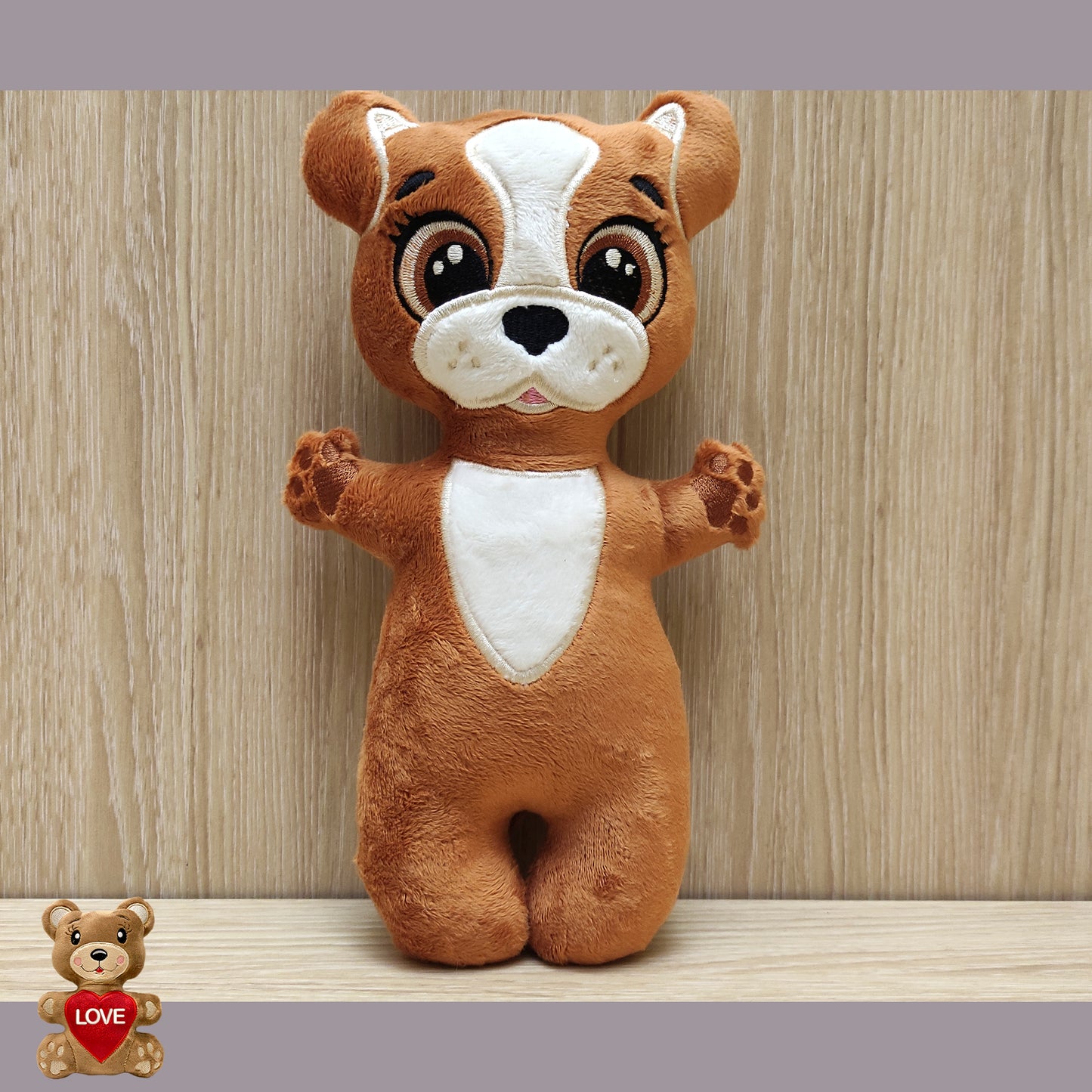 Personalised Cute Dog Stuffed toy ,Super cute personalised soft plush toy, Personalised Gift, Unique Personalized Birthday Gifts , Custom Gifts For Children