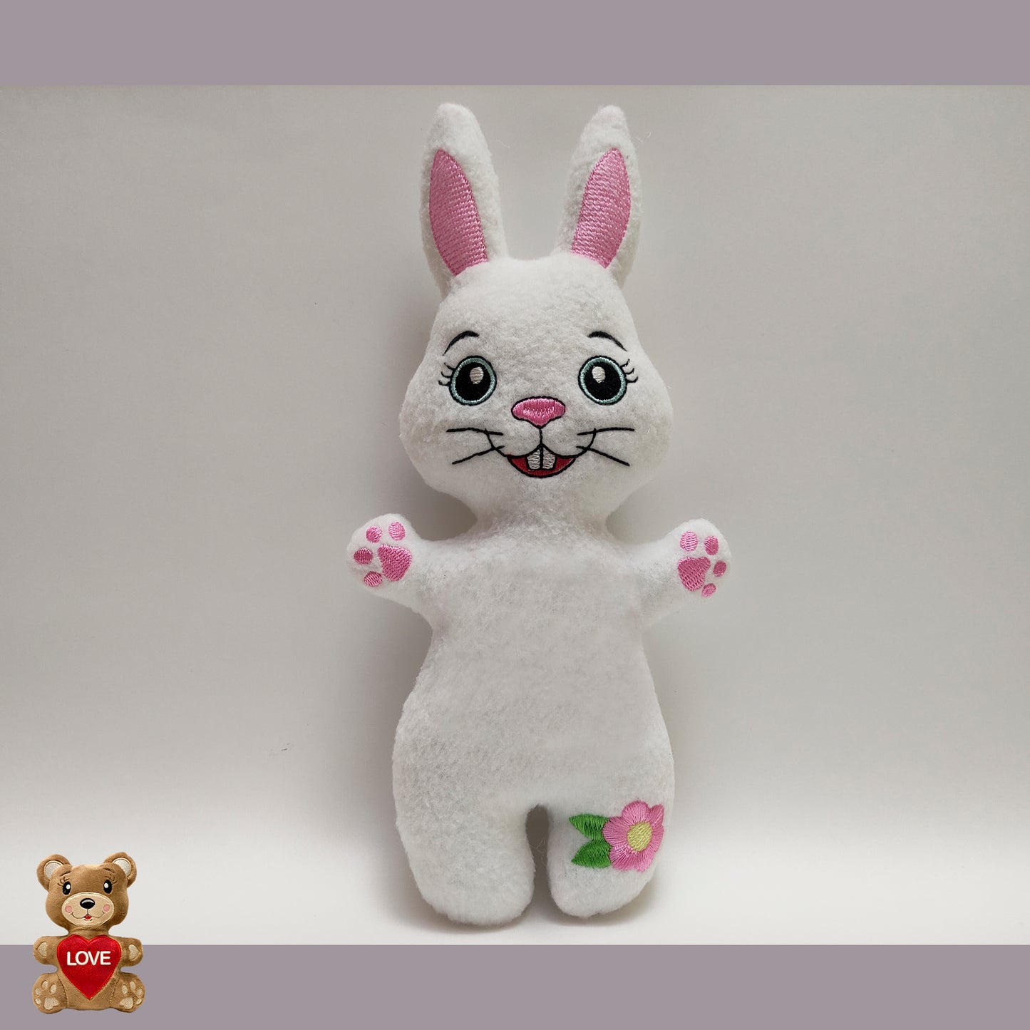 Personalised Bunny Easter Stuffed Toy ,Super cute personalised soft plush toy, Personalised Gift, Unique Personalized Birthday Gifts , Custom Gifts For Children